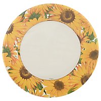 Caspari Dinner Plate Sunflowers - 8 CT - Image 1