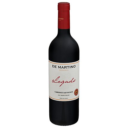 De Martino Legado Cabernet Sauvignon Wine - 750 ML - Image 2