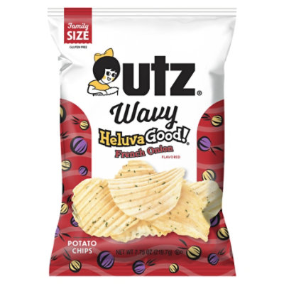 Utz Hg Fr Onion Wavy Chip - 7.75 OZ - Image 2