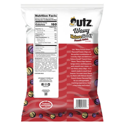 Utz Hg Fr Onion Wavy Chip - 7.75 OZ - Image 6