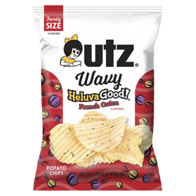 Utz Hg Fr Onion Wavy Chip - 7.75 OZ - Image 2