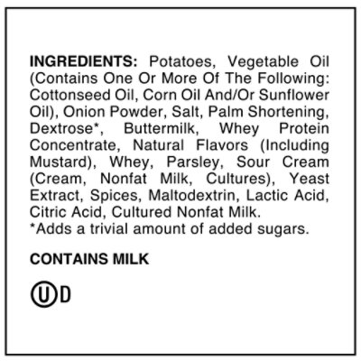 Utz Hg Fr Onion Wavy Chip - 7.75 OZ - Image 4