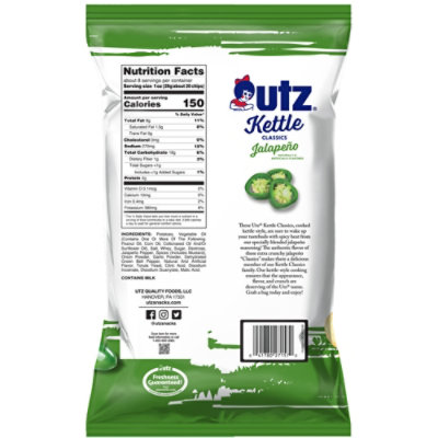 Utz Kettle Jalapeno Chips - 7.5 OZ - Image 6