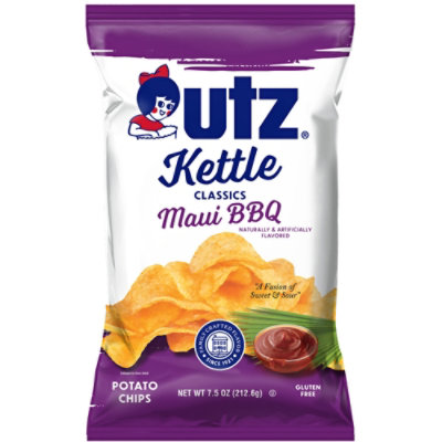 Utz Kettle Maui Bbq Chips 7.5 Oz. - 7.5 OZ - Image 2