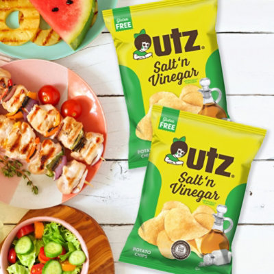 Utz Salt & Vinegar Chips - 7.75 OZ - Image 5