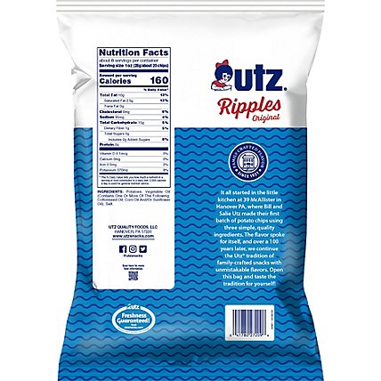 Utz Ripple Chips - 7.75 OZ - Image 6