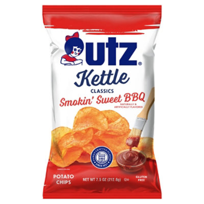 Utz Kettle Smokin Sweet Bbq Chips - 7.5 OZ - Image 3