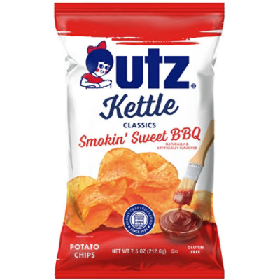 Utz Kettle Smokin Sweet Bbq Chips - 7.5 OZ - Image 2