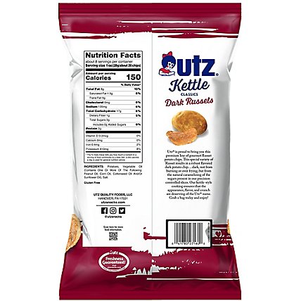 Utz Kettle Russet Chips - 7.5 OZ - Image 6