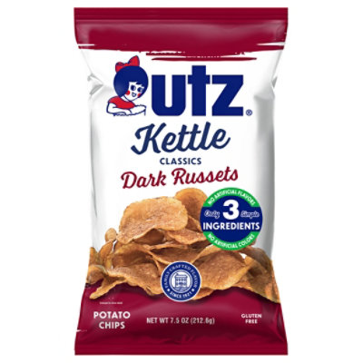 Utz Kettle Russet Chips - 7.5 OZ - Image 1