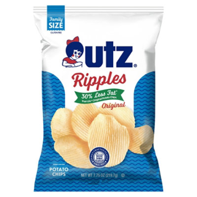 Utz Red. Fat Ripple Chips 7.75 Oz. - 7.75 OZ - Image 3