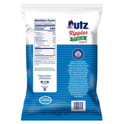 Utz Red. Fat Ripple Chips 7.75 Oz. - 7.75 OZ - Image 6