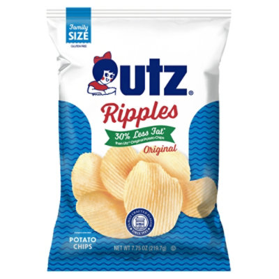 Utz Red. Fat Ripple Chips 7.75 Oz. - 7.75 OZ - Image 2