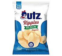 Utz Red. Fat Ripple Chips 7.75 Oz. - 7.75 OZ