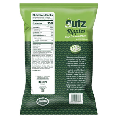 Utz Sc&o Ripple Chips - 7.75 OZ - Image 6