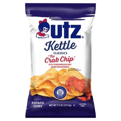 Utz Kettle Crab Chips 7.5 Oz. - 7.5 OZ - Image 3