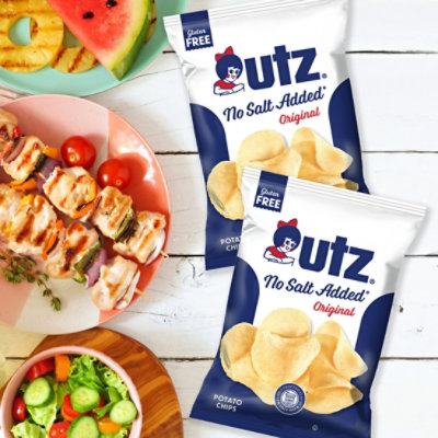 Utz No Salt Chips - 7.75 OZ - Image 5
