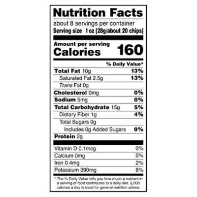 Utz No Salt Chips - 7.75 OZ - Image 3