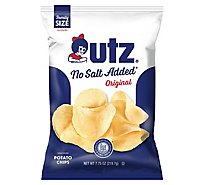 Utz No Salt Chips - 7.75 OZ