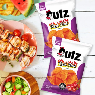 Utz Red Hot Potato Chips - 7.75 OZ - Image 5
