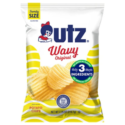 Utz Wavy Chips - 7.75 OZ - Image 2