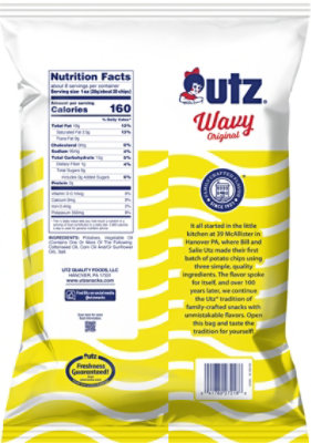 Utz Wavy Chips - 7.75 OZ - Image 6