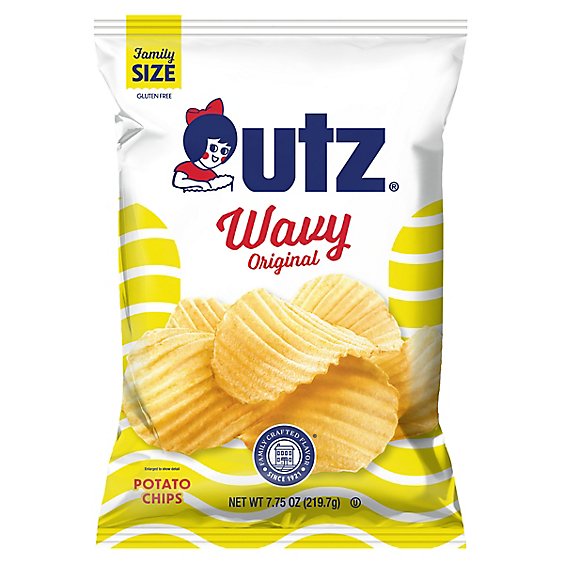 Utz Wavy Chips - 7.75 OZ