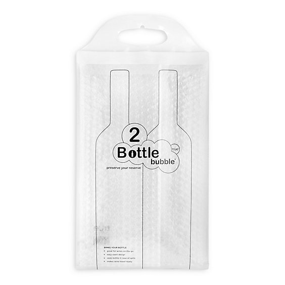 True Bottle Bubble Two Bottle Protector - EA