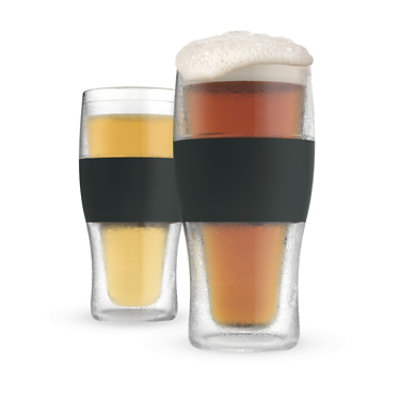 Host Beer Freeze Cool Cups Blk S2 - EA - Image 1