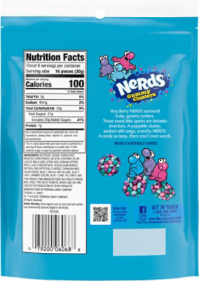 Nerds Gummy Cluster Very Berry 8 Ounce Sub - 8 Oz - Image 6