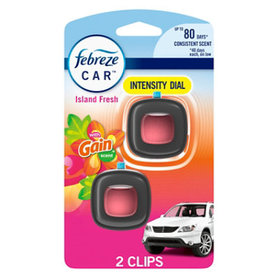 Febreze Car Gain Island Fresh 2 Pack - .13 OZ - Image 1