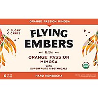Flying Embers Mimosa Hard Kombucha In Cans - 6-12 Fl. Oz. - Image 2