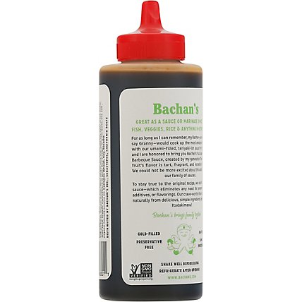 Bachans Bbq Sauce Yuzu Japanese - 17 OZ - Image 6