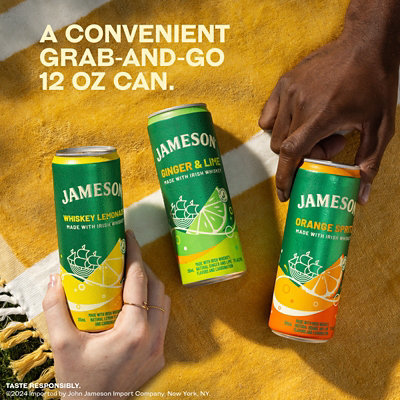 Jameson Ginger & Lime in a Can 12 Proof - 4 -12 Fl Oz - Image 3