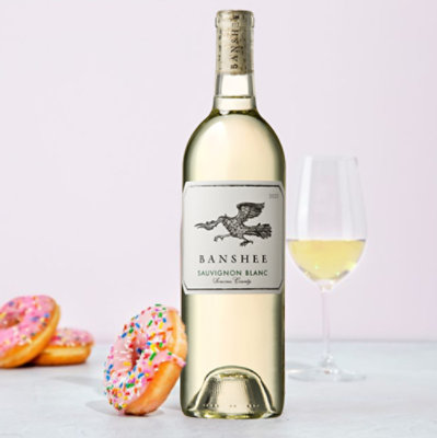 Banshee Sauvignon Blanc Wine - 750 ML - Image 5