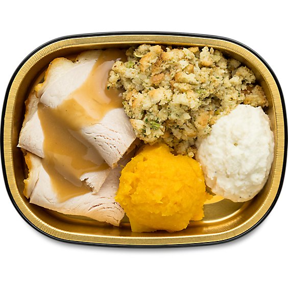 Ready Meals Turkey Dinner Meal With Squash - EA