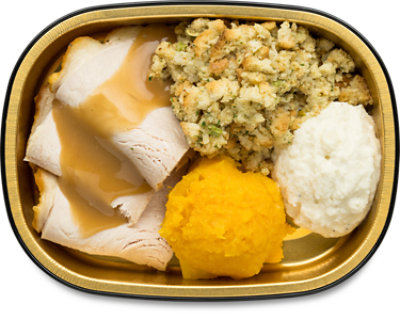 ReadyMeals Turkey Dinner Meal With Squash - Each - Image 1