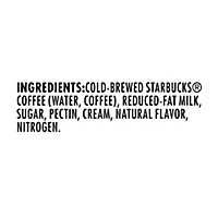 Starbucks Nitro Cold Brew Premium Coffee Drink Sweet Cream 9.6 Fl Oz Can - 9.6 FZ - Image 1