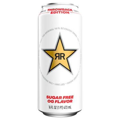 ROCKSTAR ENERGY 16OZROCKSTASF Sugar-Free Energy Drink, 16 oz Can