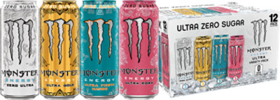 Monster Ultra Zero Sugar Variety Pack - 12-16 Fl. Oz. - Image 2