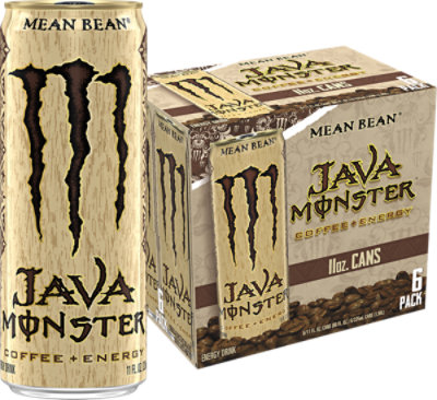 Monster Energy Java Mean Bean Energy + Coffee - 6-11 Fl. Oz. - Image 1