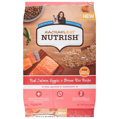 Rachael Ray Nutrish Dry Dog Salmon - 13 LB - Image 1