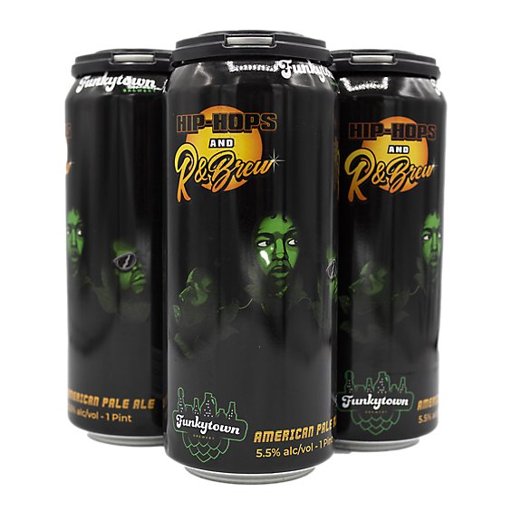 Funkytown's Hip-hop And R&brew In Cans - 4-16 FZ