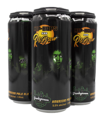 Funkytown's Hip-hop And R&brew In Cans - 4-16 FZ - Image 1