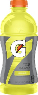 Gatorade Thirst Quencher Lemonade Artificially Flavored - 28 OZ - Image 6