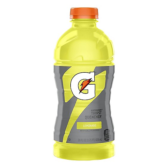Gatorade Thirst Quencher Lemonade Artificially Flavored - 28 OZ