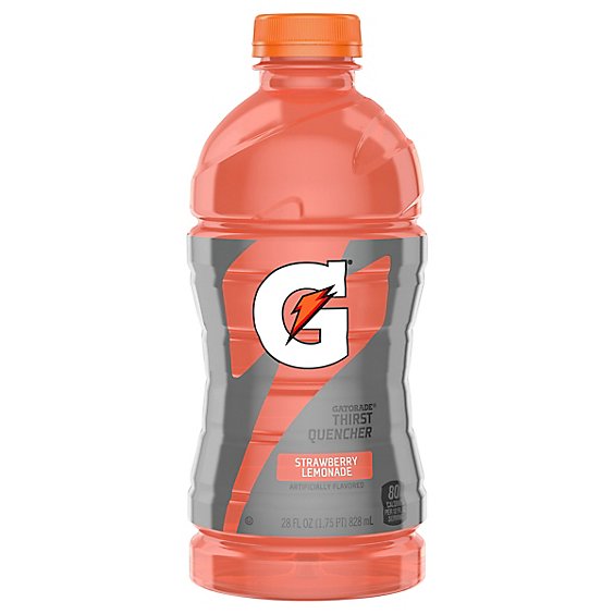 Gatorade Strawberry Lemonade Thirst Quencher Bottle - 28 FZ