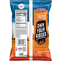 Ruffles Potato Chips Flamin' Hot Cheddar & Sour Cream - 12.5 OZ - Image 6
