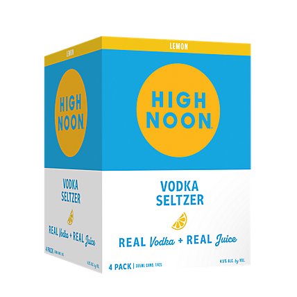 High Noon Lemon - 4-355ML - Image 2