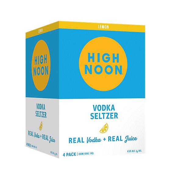 High Noon Lemon - 4-355ML